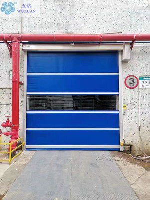                  PVC Vertical Clean Room Fast Roller Shutter Door             