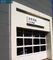 110V 420mm Panel Glass Front Garage Doors For 4S Shop