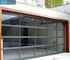Sectional Organic Tempered Frosted Glass Panel Garage Doors